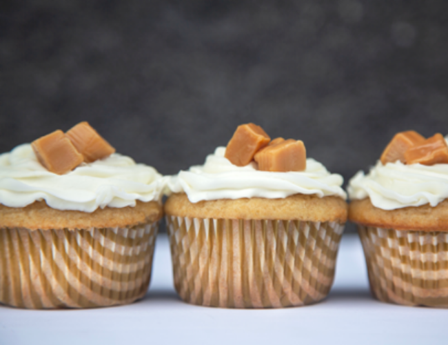 Oteas Organic Earl Grey Tea Infused Cupcakes